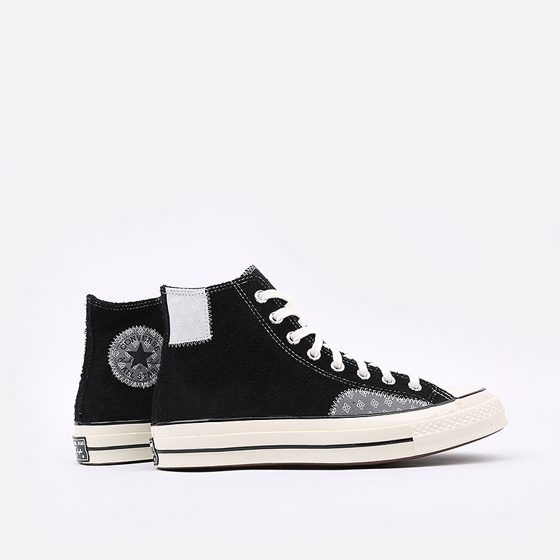  черные кеды Converse Chuck 70 Hi 166855 - цена, описание, фото 6